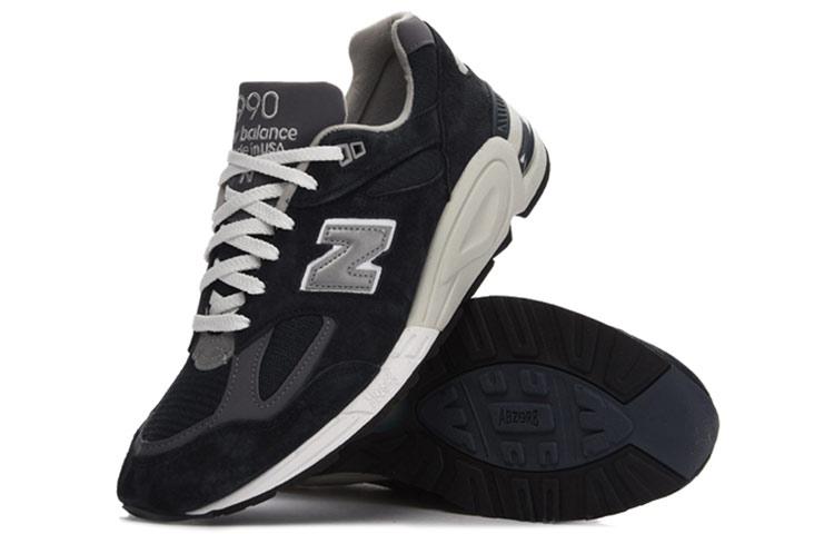 990v2 New Balance Сделано в США 'Темно-синий Белый' M990NV2