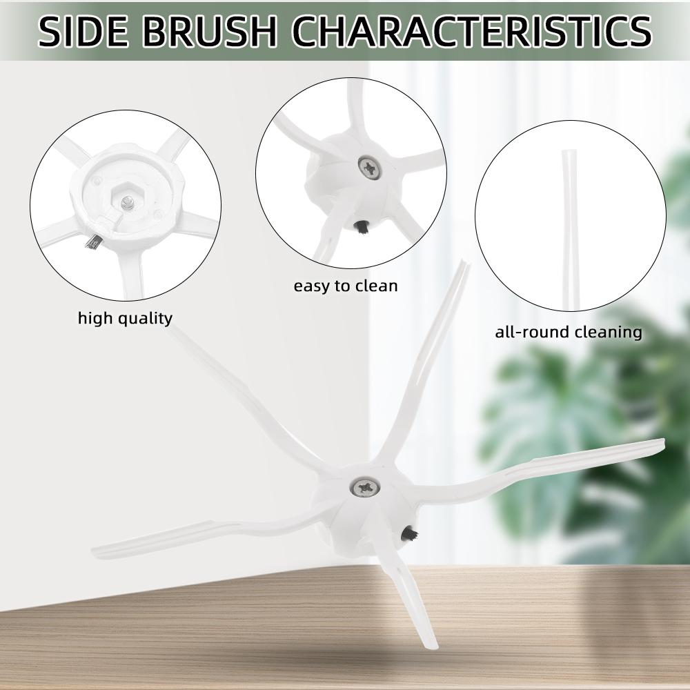 Fit For Xiaomi Mi Robot Vacuum Cleaner 1 / 1S SDJQR01RR SDJQR02RR Roborock E2 E3 E4 E5 S4 S4 Max S5 Main Side Brush Filter