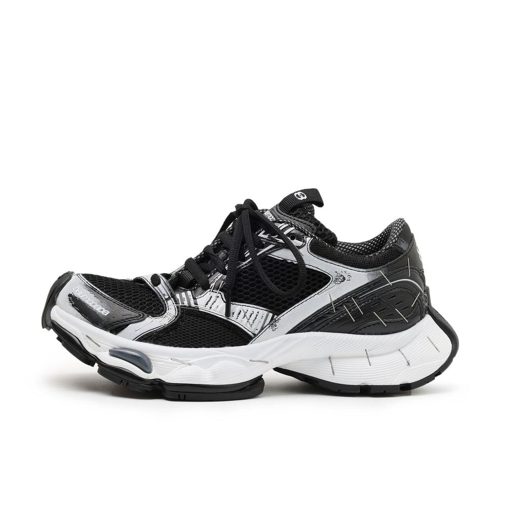 Кроссовки-степлеры dad shoes в европейском стиле, осенние, ретро, старые, полированные, на толстой подошве, дышащие сетчатые кроссовки