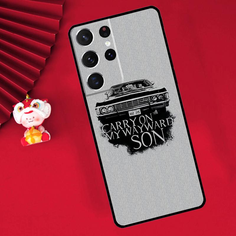Сверхъестественное CARRY ON WAYWARD SONS Чехол Для Samsung Galaxy S24 S23 S25 S26 Ultra S20 FE S21 S22 Plus S10 S25 FE Чехол Funda