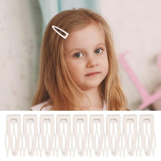 10Pcs Double Grip Hair Clips Women Metal Snap Hair Barrettes Retro Small Hair Pins Headdress Hair Accessories