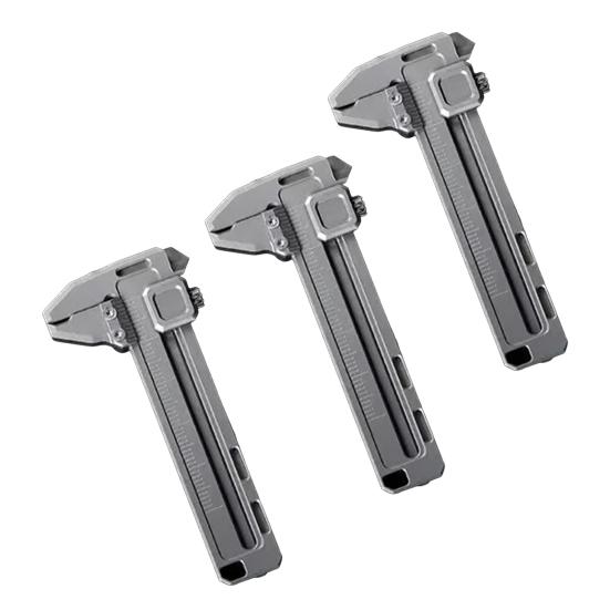 Mini Vernier Caliper Ruler with Precision Measurements Metal EDC Wrench Bottle Opener Outdoor Keychain Tool