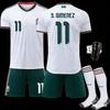 2026 World Cup Mexico away jersey No. 9 Raul national team jersey short-sleeved football jersey custom cross-border