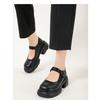 Platform Jk Small Leather Shoes Women's Spring New Japanese College Style One-word Buckle High-heeled Mary Jane Single Shoes