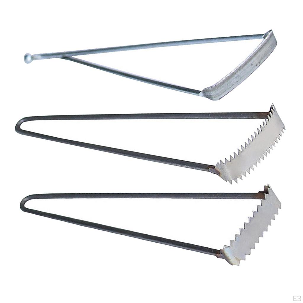 Clay Tools Pottery Modelling Carving Tool Sculpture Cutter with Toothed Head for