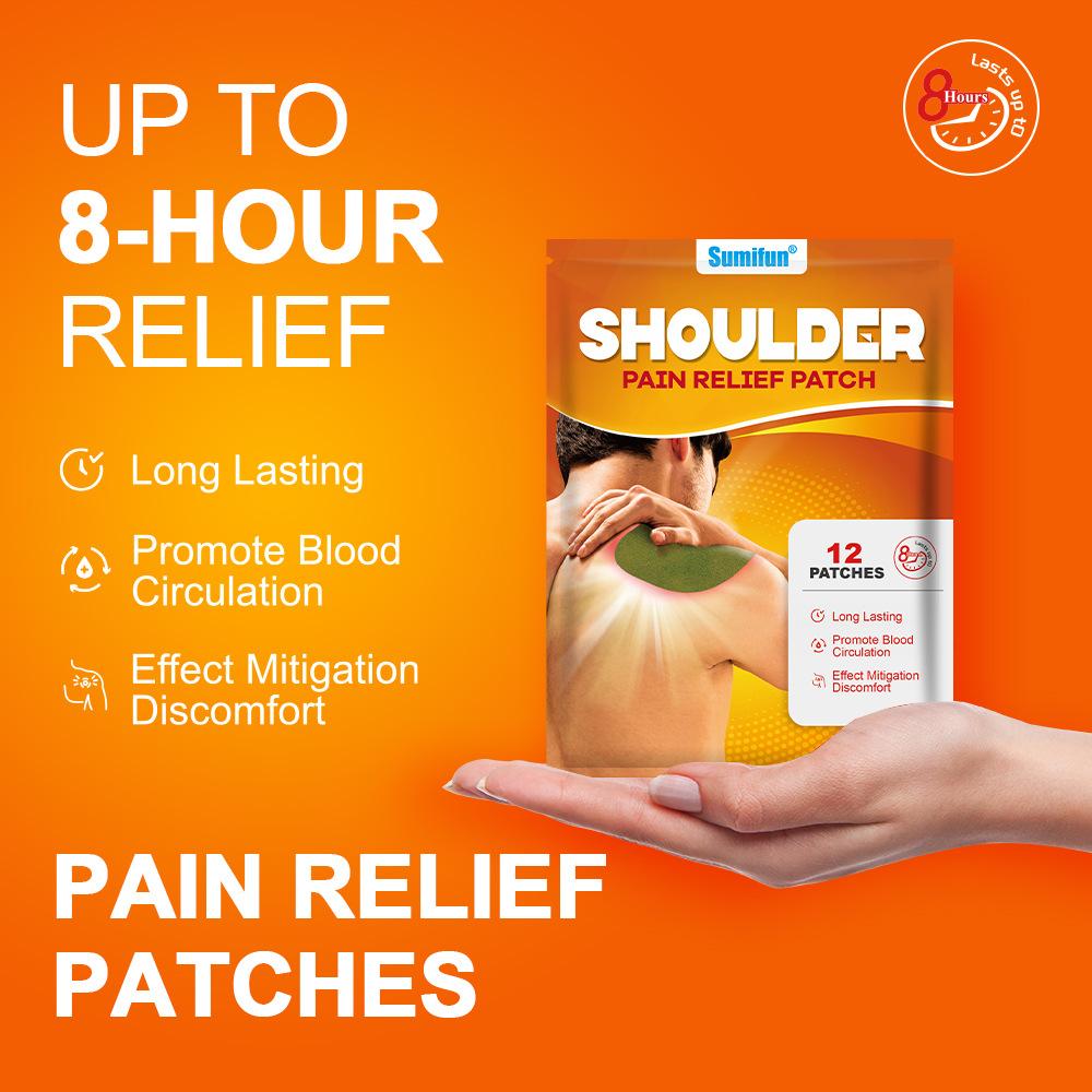 Пластырь на 12 плеч, дискомфорт в плечах, уход за шейными и поясничными суставами