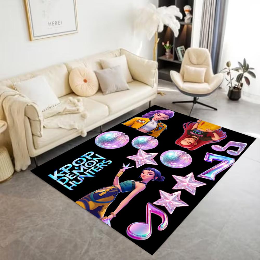 Galactic Fashion Squad Floor Mat Suitable for Decorate room Foyer Balcony Dormitory Anti-slip Rug Decorate Offices Perfect Gift for Friends & Family