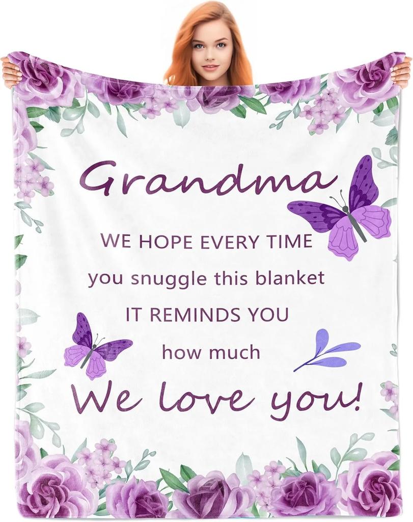 Perfect Gifts to Dad Blankets for Father's day Mother's Day Anniversary Birthday for Mom Son Daughter Grandpa Grandma Aunt Throw