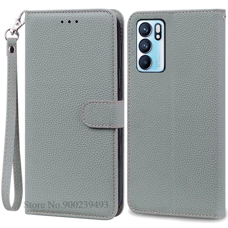 Для OPPO Reno 6 чехол-кошелек кожаный флип-чехол для OPPO Reno 6 5G чехол OPPO Reno 6 Pro 5G чехол для телефона Reno6 Pro Plus Coque Fundas