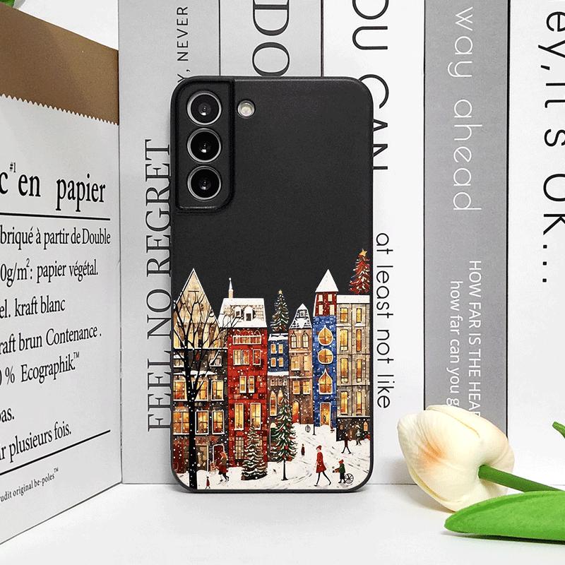 Чехол для телефона 'Рождественский домик Зимний снежный пейзаж' для Honor Huawei 200 Lite 100 400 PRO 80 90 X9 Magic 7 6 Lite 5 Pro 5G