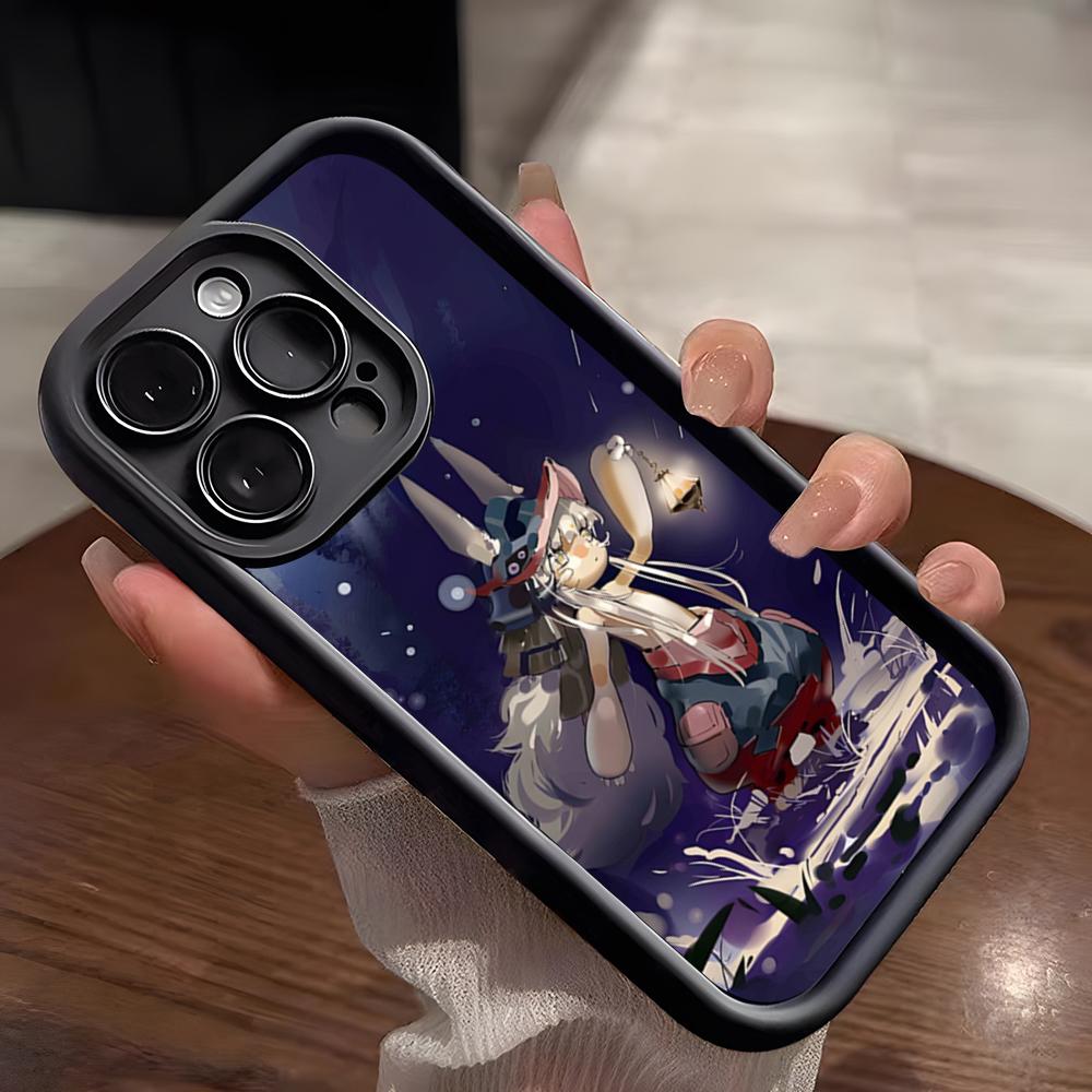 Чехол для телефона Made In Abyss Для iPhone 17 Pro Max 15 Pro 16 14 Plus 12 13 Mini 11 Pro Ударопрочный Мягкий Чехол