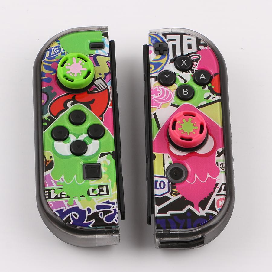 4 шт. силиконовые накладки на аналоговые джойстики для Nintendo Switch JoyCon Controller, накладки на джойстики для Switch Lite, аксессуары