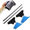Flute Cleaning Kits Flute Polishing Cloth & Cleaning Stick Woodwind Instruments