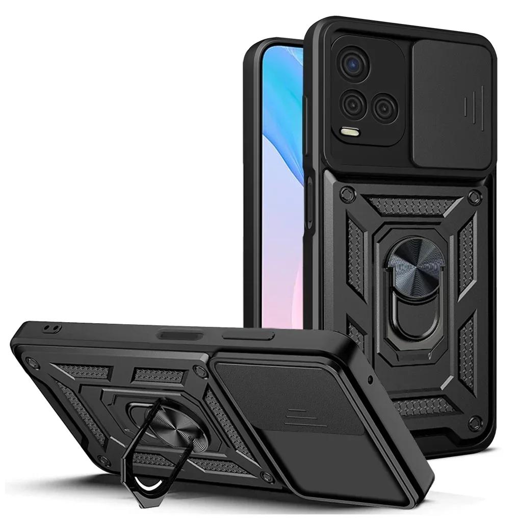 Противоударные бронированные чехлы для телефона VIVO Y28 V30E 5G V30 Pro V30 Lite X100 Pro Y200 iQOOZ7 Y100 V29 V29E Y36 5G Чехол с кольцом-держателем