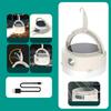 Solar Rechargeable Lantern Outdoor Solar Lights Weather Resistant Energy Efficient Bright Long Lasting 8 Modes Compact High