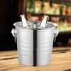 Ice Bucket with Clamp Beer Buckets Convenient Portable Drink Cooling Tool for Party Hotel