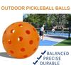 12pcs Pickleball 74MM Durable 40 Holes Outdoor Pickleballs 26g Outdoor for Competition Pickleball Packs of Pickleballs