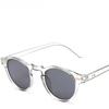 New Arrival Fashion Wind Vintage Retro Transparent Frame Sunglasses Round Sun Glasses Men And Women