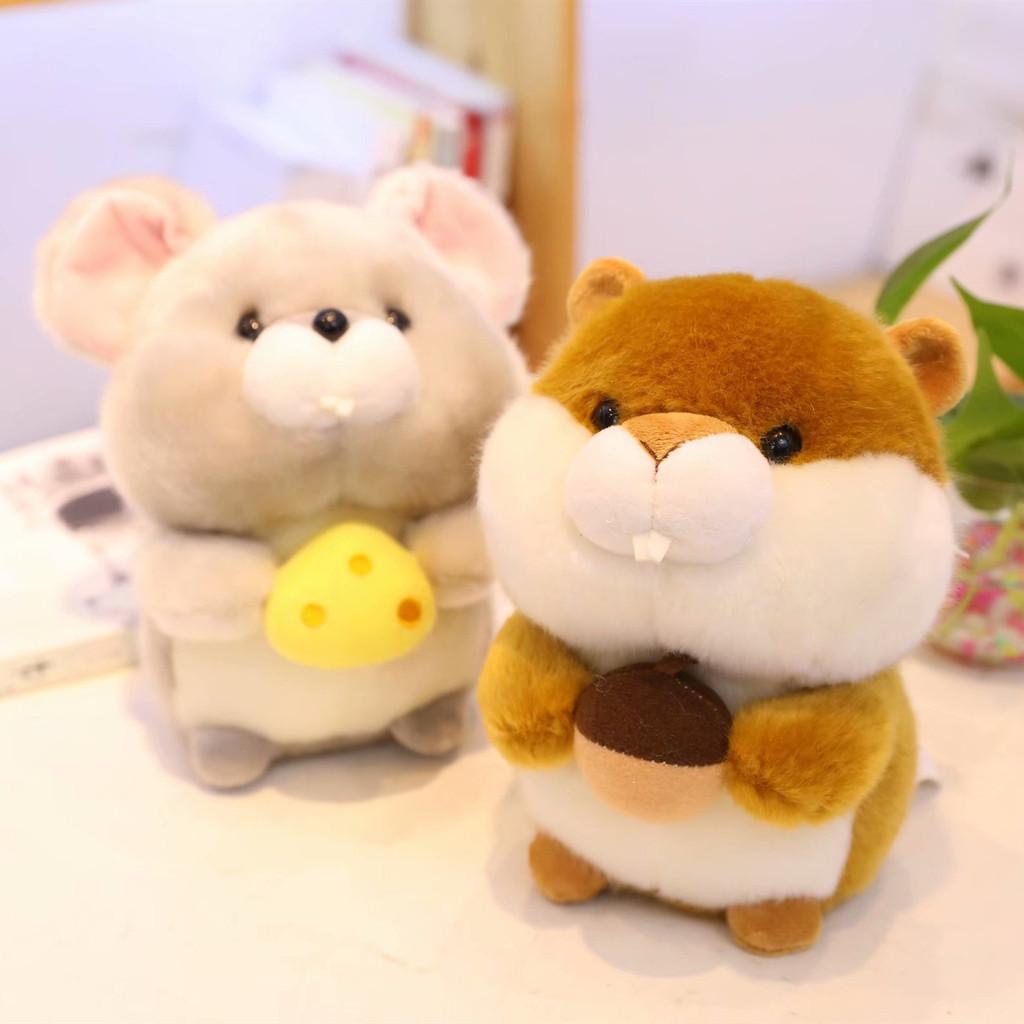 Cat Mouse Hamster Panda Plush Toy Animal Stuffed Doll Bedroom Gift Decoration