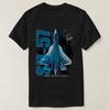 Su-57 Stealth Multirole Fighter Aircraft T-Shirt Short Sleeve Casual Cotton O-Neck T Shirts