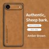 Для Для Iphone 17 Air Чехол Кожаная Овчина Силиконовый Ударопрочный Бампер Чехол для Для Iphone 17 Pro Max Защитный Матовый Корпус