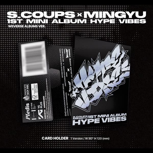 S.COUPSXMINGYU (СЕМНАДЦАТЬ) - 1-й мини-альбом [HYPE VIBES] версия Weverse Albums