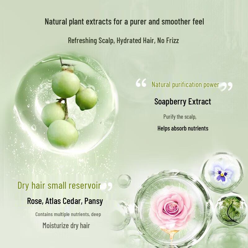 Набор для ухода за волосами Siyuan Sapindus для контроля жирности