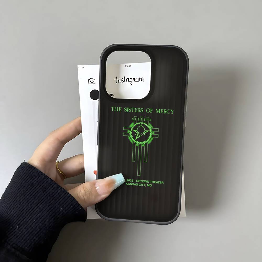 Группа The Sisters Of Mercy Для IPhone 17 16 15 14 Plus 13 12 11 Pro Max С Ударопрочным Защитным Чехлом Для Телефона