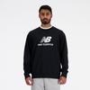 Мужской свитшот New Balance с логотипом, размер XL (MT41500) Черный,