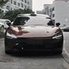 Автомобильная наклейка Пленка для изменения цвета Хамелеон Черно-красная Виниловая пленка для обтяжки автомобиля Наклейки без пузырей Декор интерьера и экстерьера автомобиля