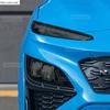 Для HYUNDAI KONA 2021 2022 Автомобильная фара Черная Защитная пленка из ТПУ Изменение цвета наклейки Аксессуары