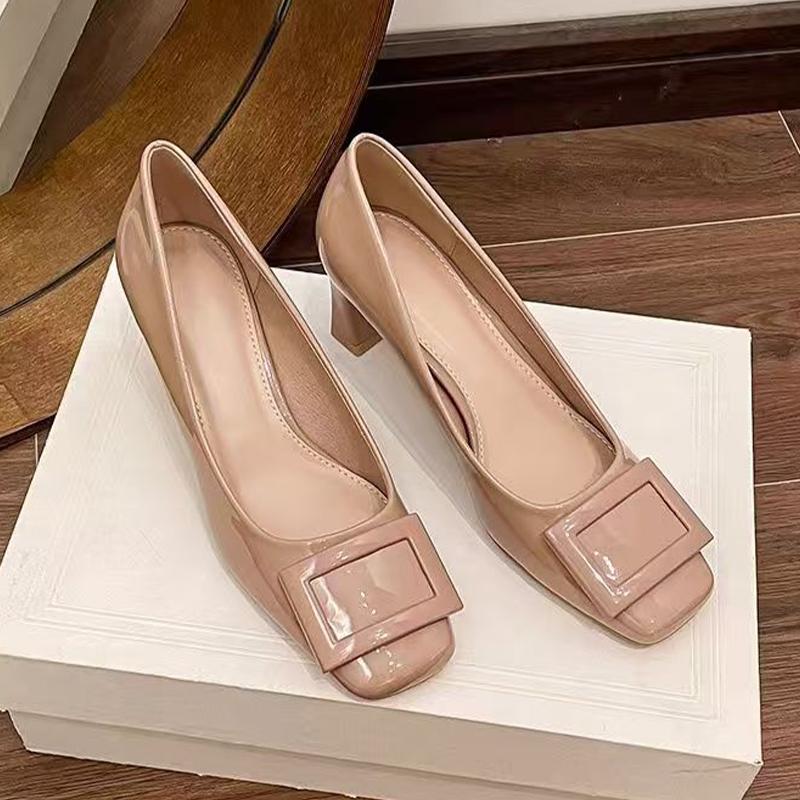 Fashion Women High Heels Shoes Mary Jance Dress Bow Luxury Shoes Fashion Designer Summer Pumps 2025 New Shallow Elegant Zapatos De Mujer