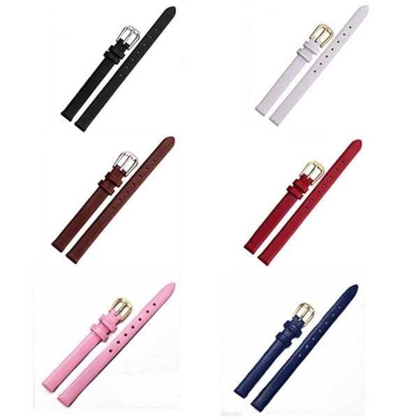 Ремешок для часов Future Time Women's Rosemont Marc Jacobs из телячьей кожи, совместимый с (6мм-14мм),Корейские популярные часы