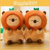 Capybara Persimmon Soft Stuffed Animal Toy Bedroom Decor Gifts Collectible