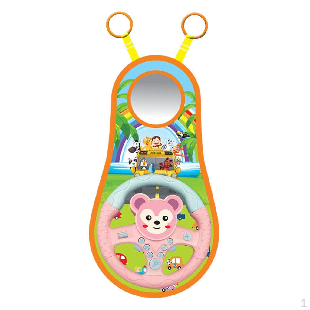 Моторная игрушка для малышей Звук Интерактивная игра Руль