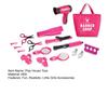 17Pcs/Set Children's Hair Salon Toy Set Fun Realistic Play House Hair Tools for Little Girls Accessories