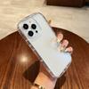 Противоударный силиконовый прозрачный чехол для iPhone 16 15 14 13 12 11 Pro Max XS XR X 7 8 Plus SE мягкий защитный чехол с подушкой безопасности