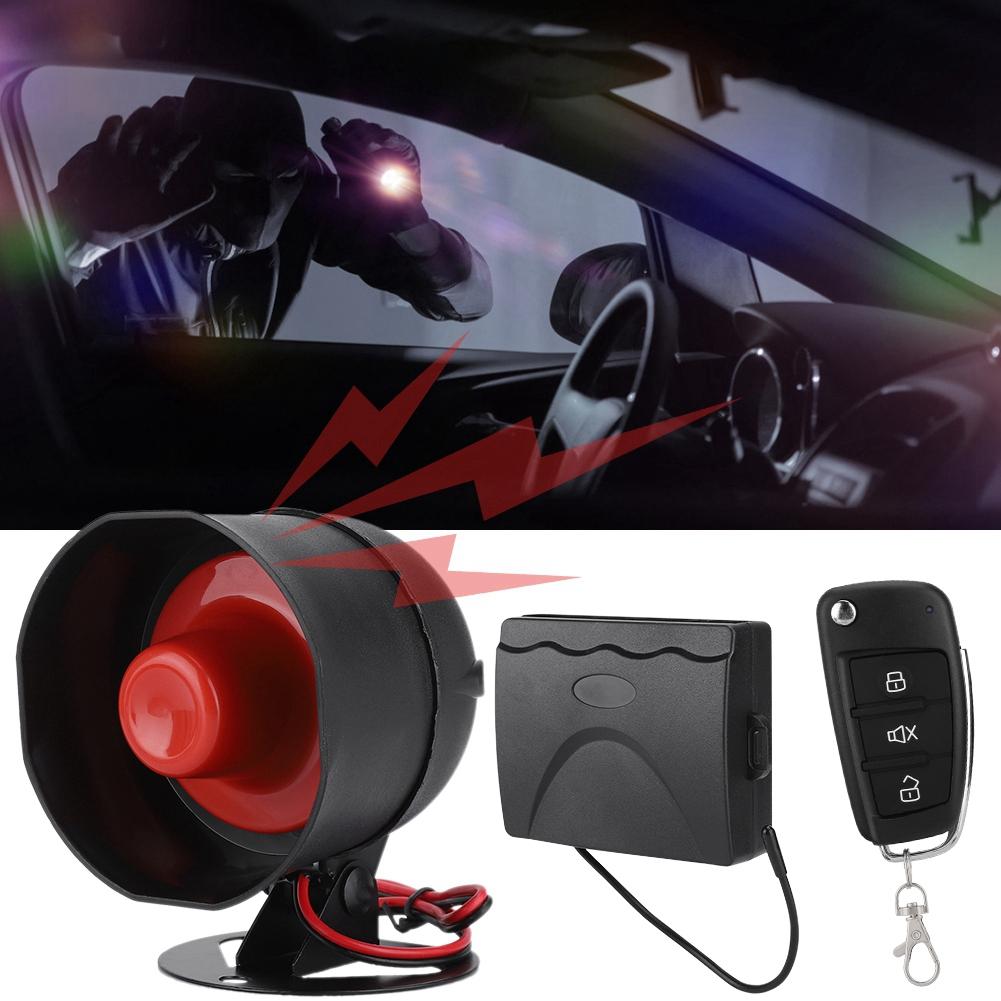 Q1 Универсальная автомобильная сигнализация охранная система дистанционного управления замком противоугонная сигнализация автомобиля ключ (№5)