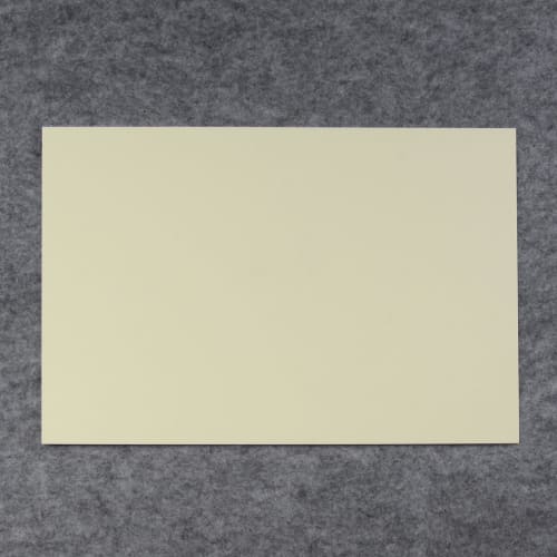 FLEOR 11.4" X 17" Blank Guitar Bass Pickguard Sheet, DIY Guitar Pickguard Backplate Scratch Plate Material, 1-Ply, Cream