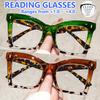 Stylish Cat-Eye Frame Reading Glasses, Retro Simple Reading Glasses for Men and Women, Farsighted +1.0 To +4.0