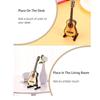 Handmade Pocket Guitar Mini Tiny Guitar Decorative Miniature Guitar  Gift