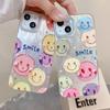 Smile Phone Case for Redmi 13C 14C Redmi Note 13 Pro IPhone 16 Tecno Honor X8 Samsung S23 FE S25 Ultra A35 A54 A53 Realme C53 C67 Reno 12 Cover