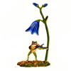 Frog Playing The Violin Brooch Animal Pin Flower Jewelry Enamel Accessories High Quality New Arrival