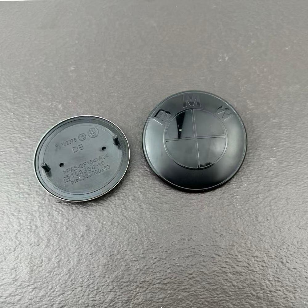2pcs 82mm 74mm car Front Hood Emblem rear boot trunk logo For BMW E30 E38 E39 E46 E60 E61 E90 X1 X3 X4 X5 X6 G20 E87 E60 E63 F01 CVD1