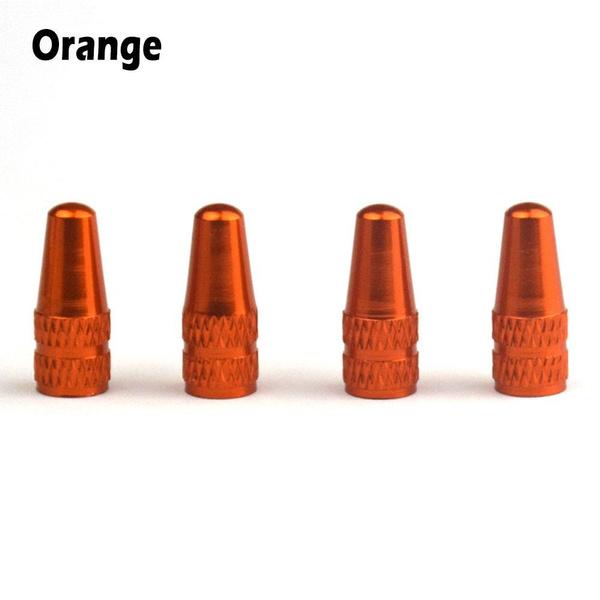 4 шт. колпачки для клапанов Presta для велосипеда, пылезащитный чехол, прочный алюминиевый сплав для горного велосипеда, аксессуары для велосипеда