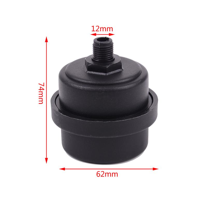 Пластиковый впускной фильтр воздушного компрессора с резьбой 1/4 дюйма, глушитель, глушитель