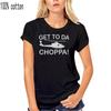 Get To Da Choppa! T-Shirt The Predator Retro 80'S Movie Shirt Est 2023 Fashion 100% Cotton Short Sleeve O-Neck Homme
