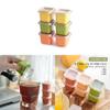 Форма для кубиков льда Контейнер для хранения продуктов с легким извлечением Для домашнего использования