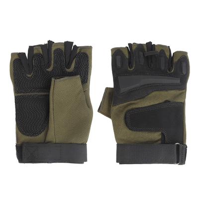 Мужские перчатки для спорта на открытом воздухе, военные противоскользящие водонепроницаемые тренировочные перчатки с половиной пальца