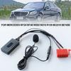 Bluetooth-совместимый музыкальный адаптер AUX для Mercedes W124 W140 W202 W210 с микрофоном Музыкальные электронные устройства для автомобиля